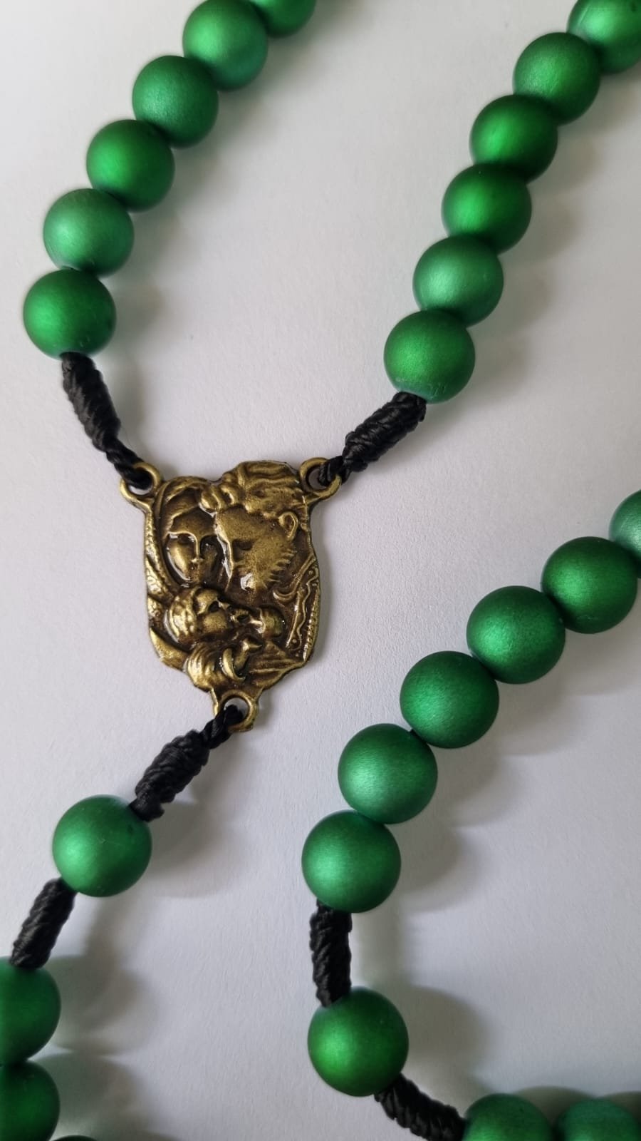 Terço Sagrada Família Verde - Imagem 3