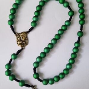 Terço Sagrada Família Verde